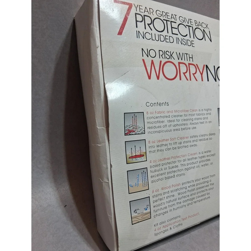 Worry No More - Wood, Leather, Fabric Furniture Protection Kit by Uniters